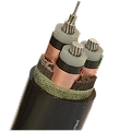 MV Three Cores Aluminum Conductor Unarmoured Power Cable